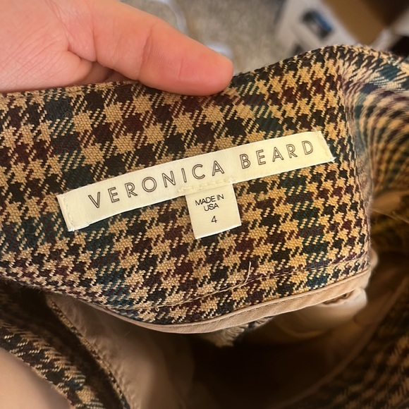 Veronica Beard Houndstooth Pants - Picture 3 of 5
